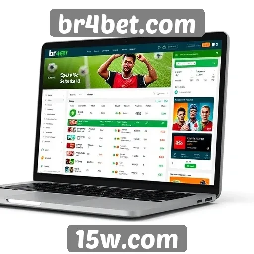 Interface do br4bet.com melhora a experiência do jogador
