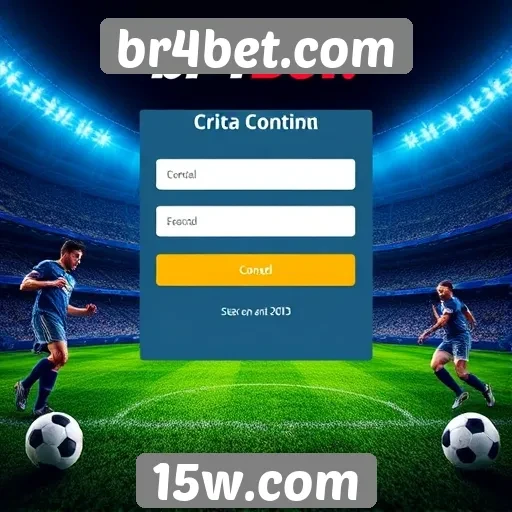 Como criar uma conta no br4bet.com